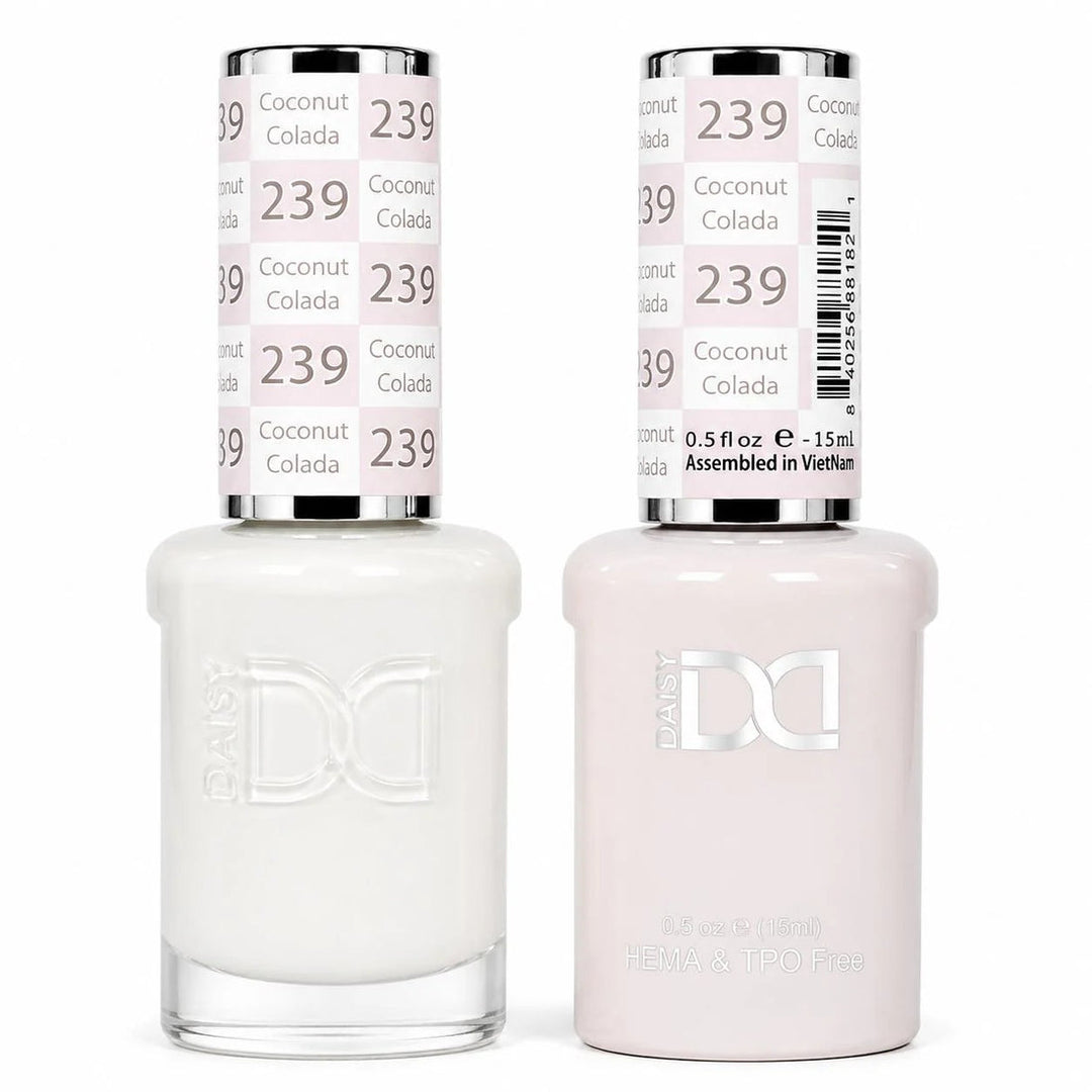 DND HEMA & TPO FREE Gel Polish Duo - 239 Coconut Colada