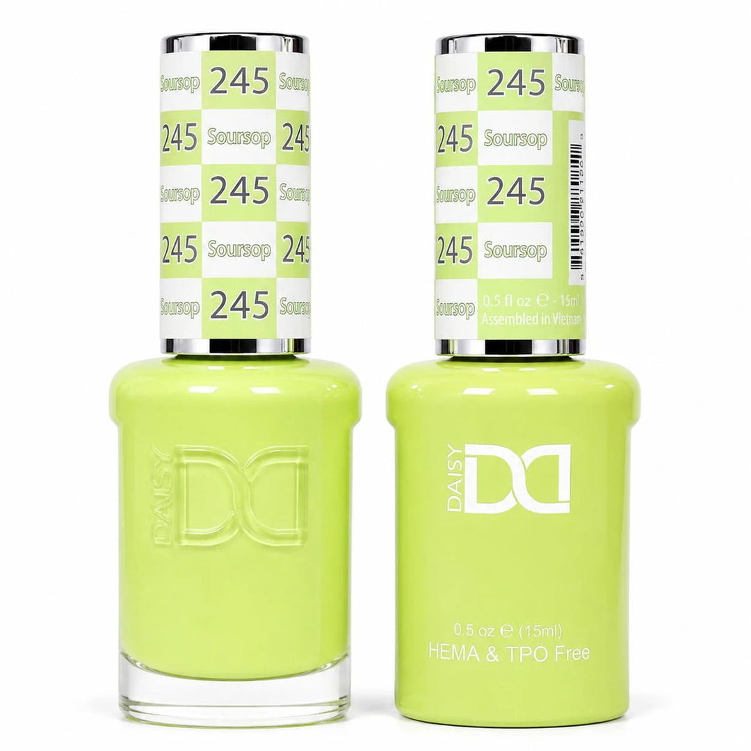 DND HEMA & TPO FREE Gel Polish Duo - 245 Soursop