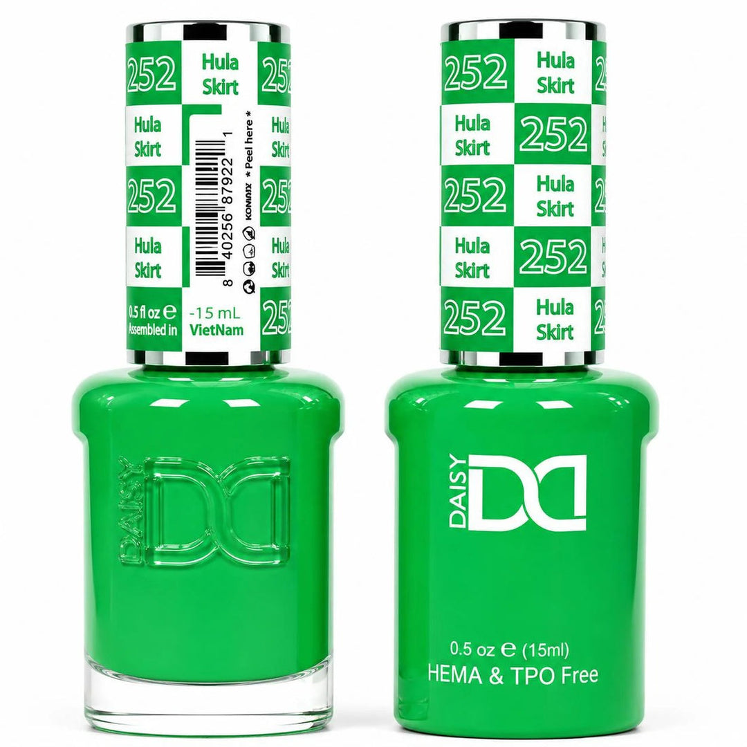 DND HEMA & TPO FREE Gel Polish Duo - 252 Hula Skirt