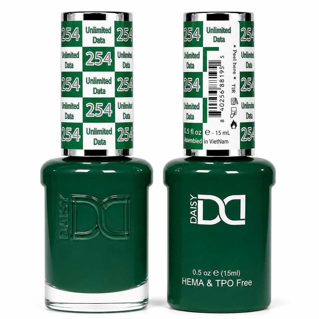 DND HEMA & TPO FREE Gel Polish Duo - 254 Unlimited Data