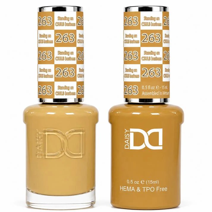 DND HEMA & TPO FREE Gel Polish Duo - 263 Standing on CSULB Business