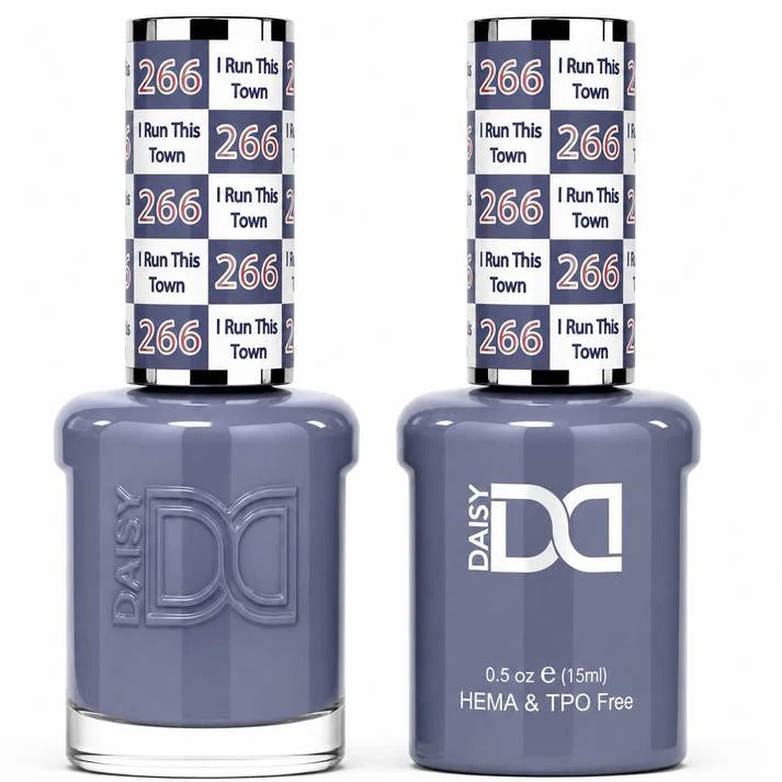 DND HEMA & TPO FREE Gel Polish Duo - 266 I Run This Town