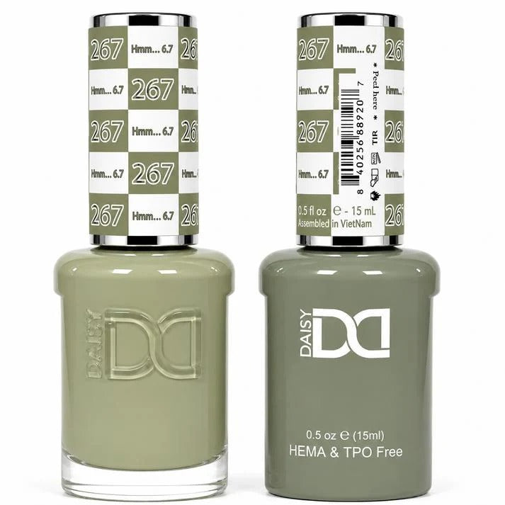 DND HEMA & TPO FREE Gel Polish Duo - 267 Hmm...6,7