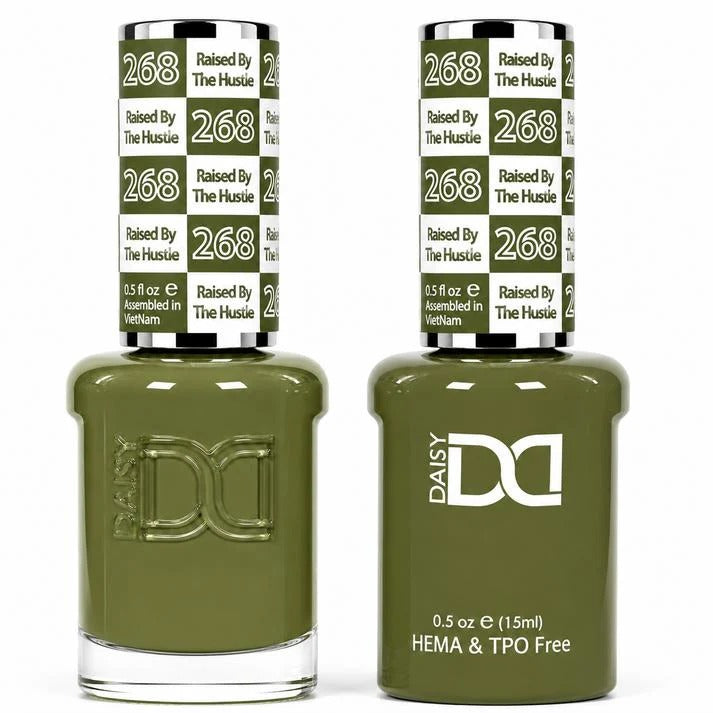 DND HEMA & TPO FREE Gel Polish Duo - 268 Raised By The Hustle