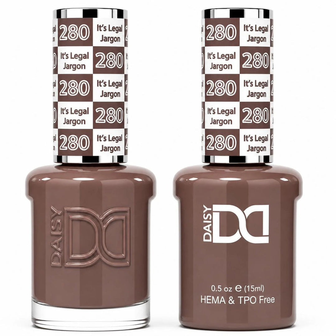 DND HEMA & TPO FREE Gel Polish Duo - 280 It's Legal Jargon