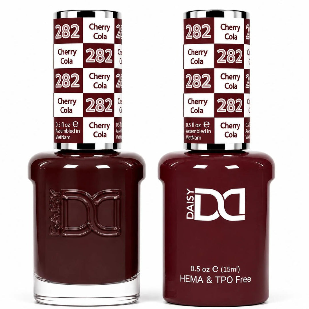 DND HEMA & TPO FREE Gel Polish Duo - 282 Cherry Cola