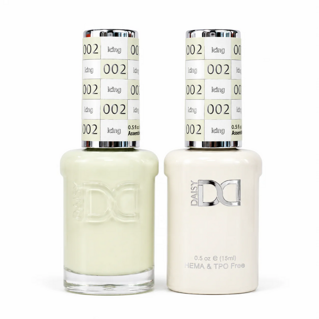 DND HEMA & TPO FREE Gel Polish Duo - 002 Icing