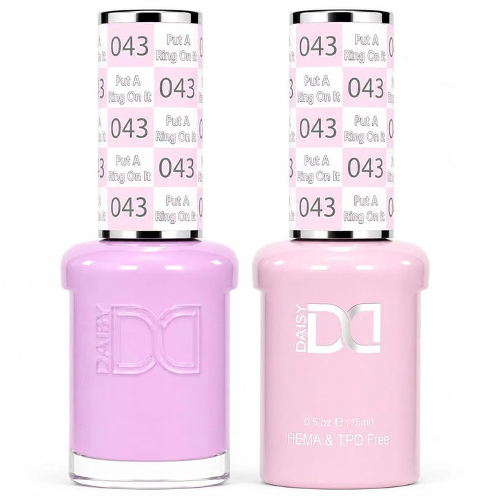 DND HEMA & TPO FREE Gel and Polish Duo Part 2 36pc Bundle - High Gloss Collection #37-72