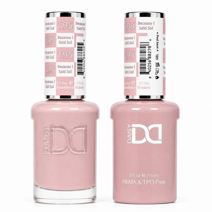 DND HEMA & TPO FREE Gel and Polish Duo Part 6 36pc Bundle - I'm The Captain Now! Collection #182-218