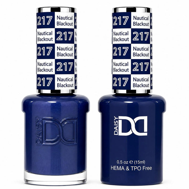 DND HEMA & TPO FREE Gel and Polish Duo Part 6 36pc Bundle - I'm The Captain Now! Collection #182-218