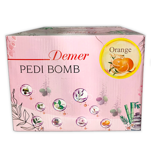 Demer Pedi Bomb - Orange (100 pcs or 400 pcs)