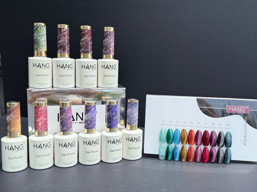Hang Nail Products - 80 Color Collection – A Fusion of All Your Favorite Gel Polishes