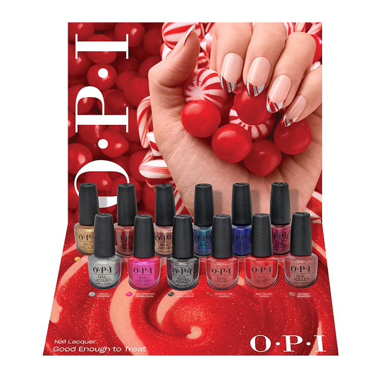 OPI Nail Lacquer Holiday 2025 - Good Enough to Treat 12 Piece Collection