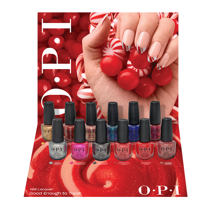 OPI Nail Lacquer Holiday 2025 - Good Enough to Treat 12 Piece Collection