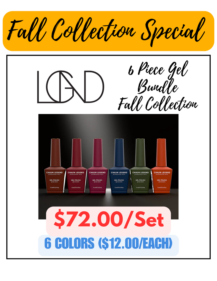 Chaun Legend V.2 Gel 6pc Bundle - Autumn Collection Special