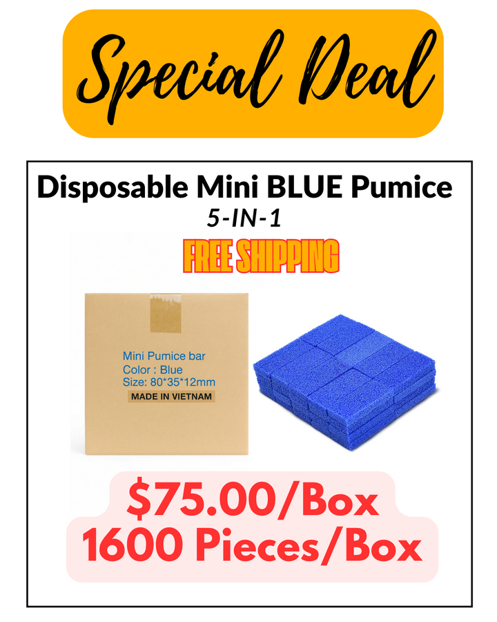 Mini BLUE Pumice Bar - 1600 Pieces (Special)