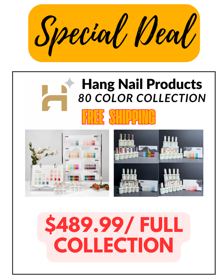 Hang Nail Products - 80 Color Collection – A Fusion of All Your Favorite Gel Polishes