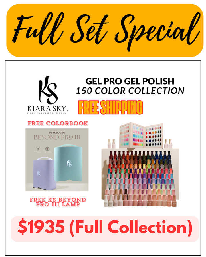 Kiara Sky Gel Pro - Full Gel Polish Collection (150 Colors)