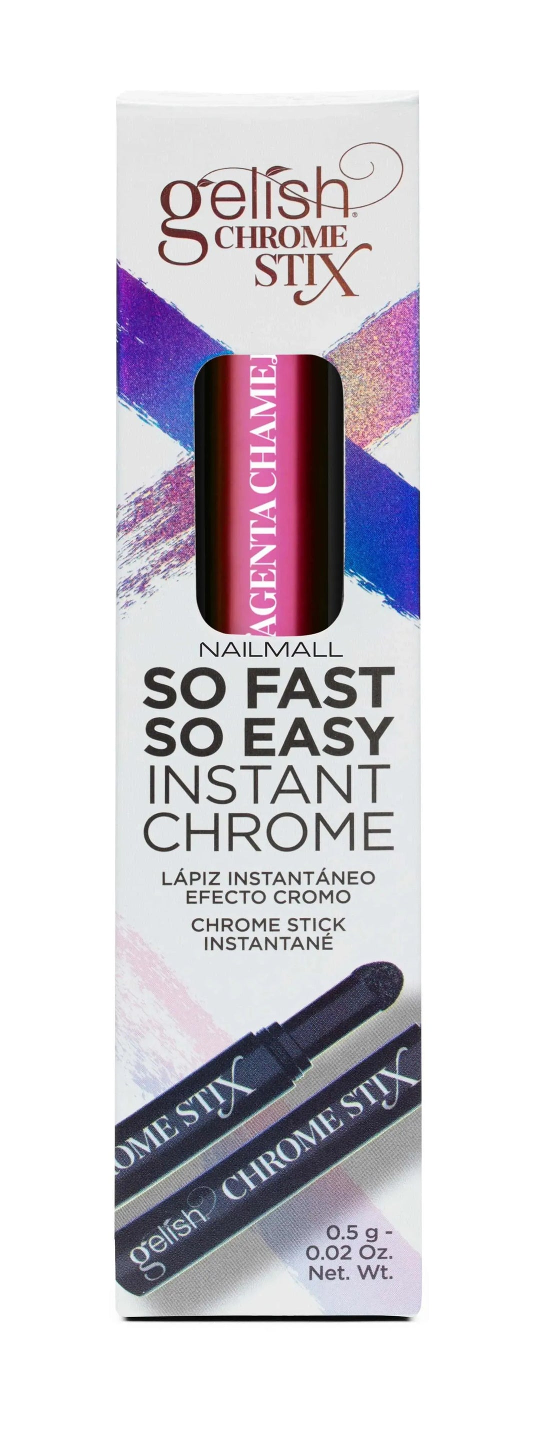 Gelish	Chrome Stix	Magenta Chameleon	1168198