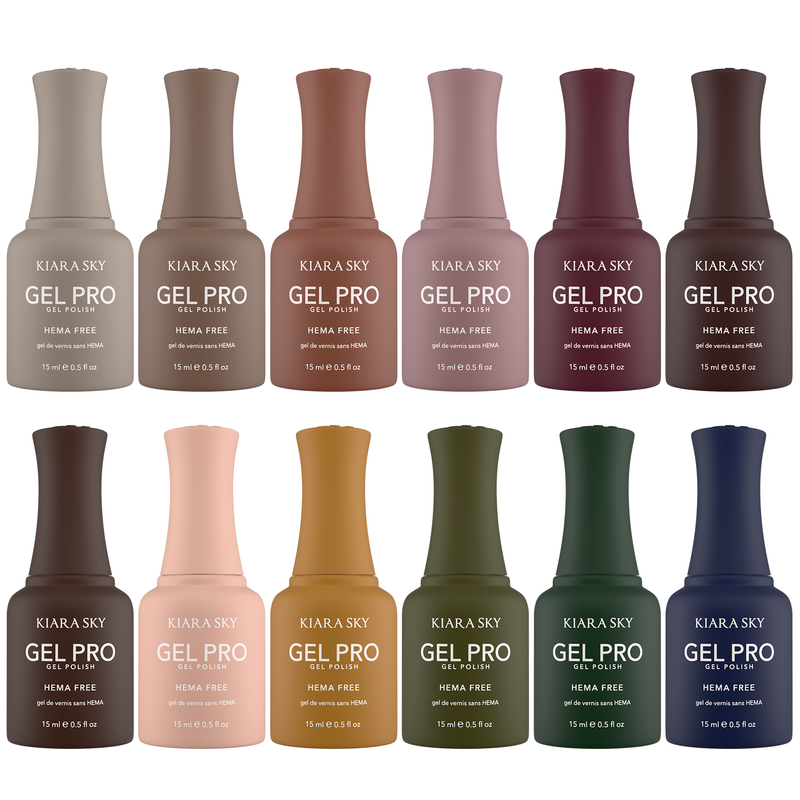 Kiara Sky Gel Pro - The Fall Edit Gel Polish Collection