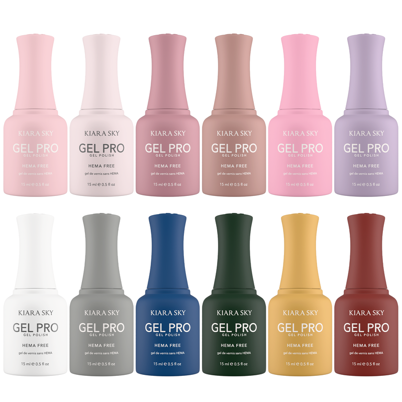 Kiara Sky Gel Pro - The Nail Artist Edit Gel Polish Collection