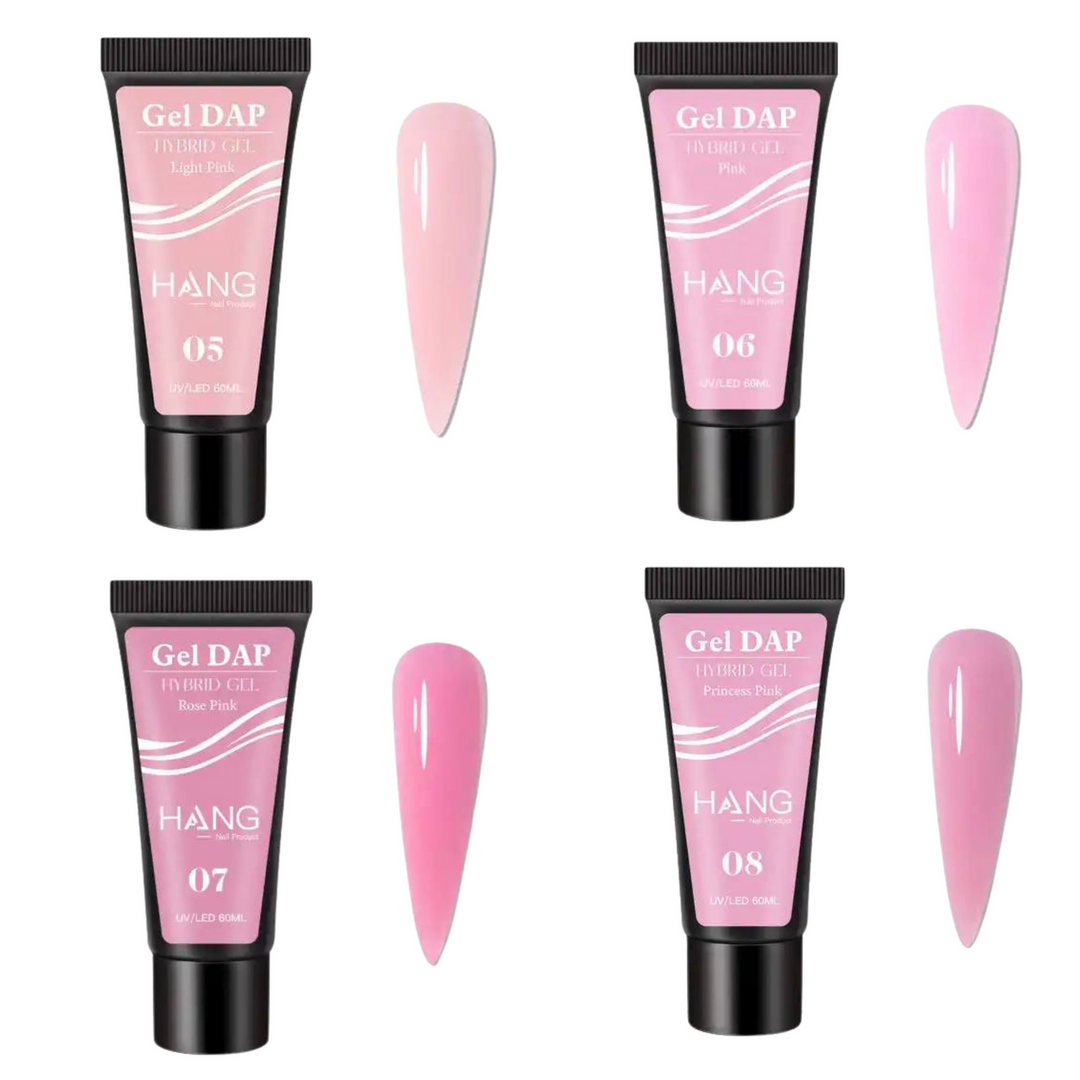 Hang Nail Products - 12-Color Gel Dap Hybrid Gel Collection — Acrylic-Free Strength & Style