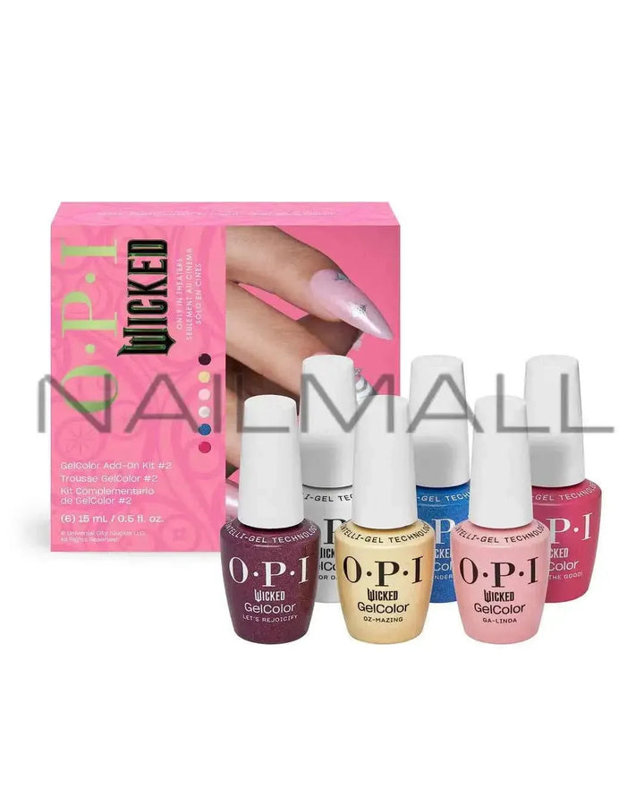 OPI	Holiday/Winter 2024	Wicked	Gel Kit	Gelcolor Add On Kit #2