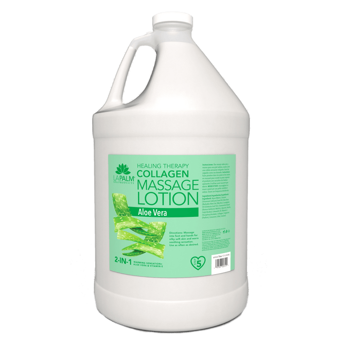 La Palm 2-in-1 Massage Lotion with Collagen | Salon & Spa Formula