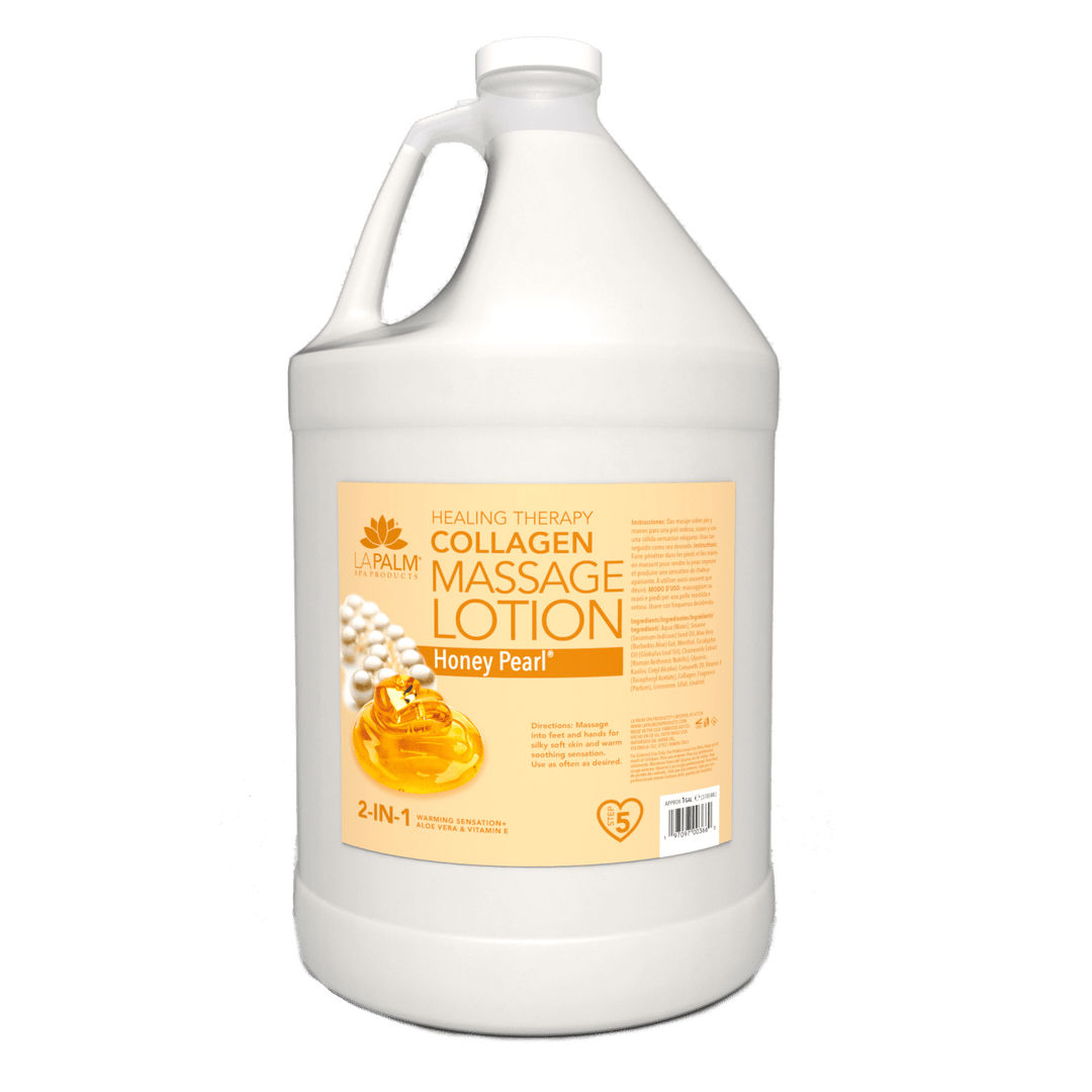 La Palm - 2-in-1 Massage Lotion - Honey Pearl