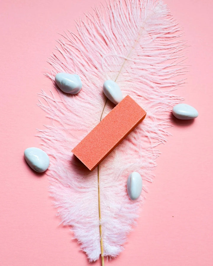 Buff Bloom 3-Way Buffers - Orange & White 080/080 (500 pieces)