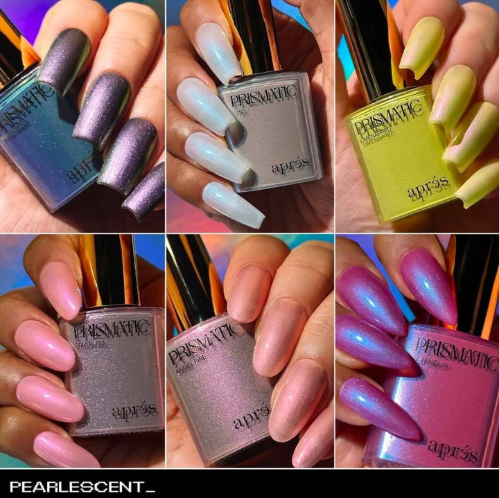 Apres Gel Couleur - Prismatic Gel Pearlescent Collection | 6 Pieces Collection