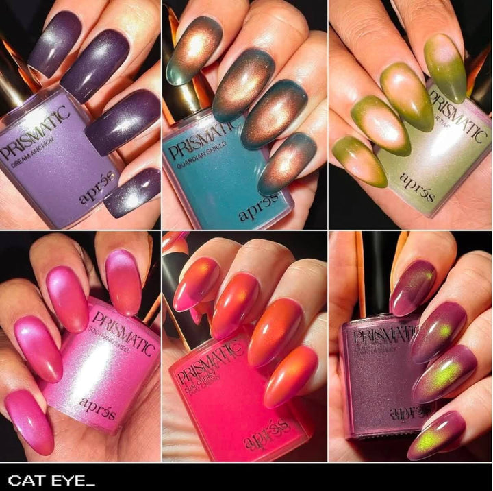 Apres Gel Couleur - Prismatic Cat Eye Collection | 6 Pieces Collection