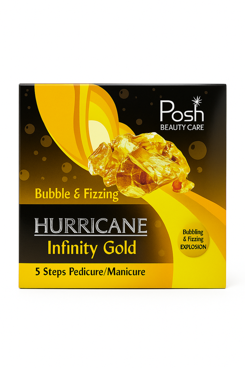 Infinity Gold - Posh Hurricane 5-in-1 Pedicure/Manicure Kit