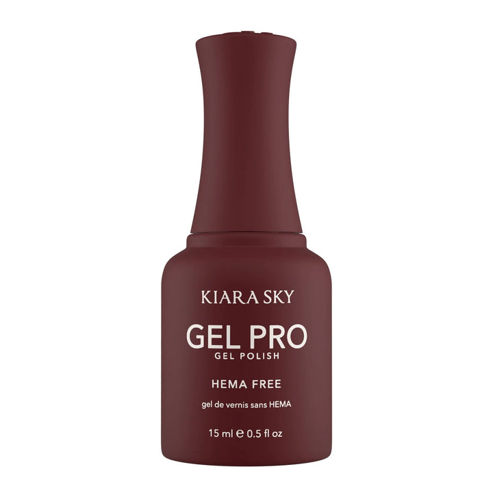 Kiara Sky Gel Pro Polish - HFG121 Left On Red