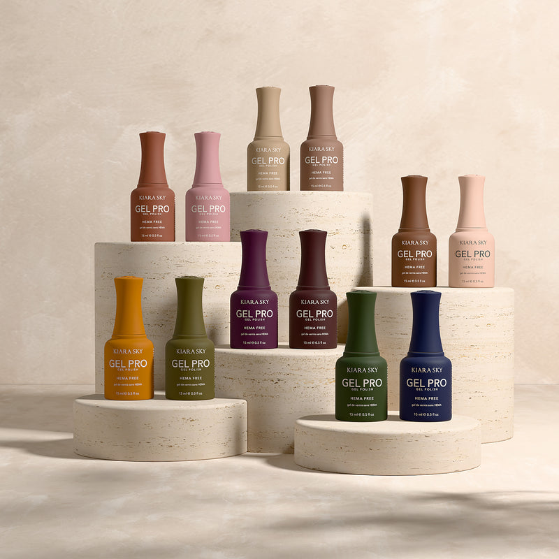 Kiara Sky Gel Pro - The Fall Edit Gel Polish Collection