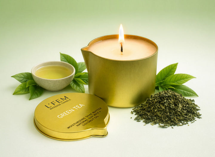 L’FEM Massage Candle 8oz (Single or 72 Pieces) – Spa Oil Candle