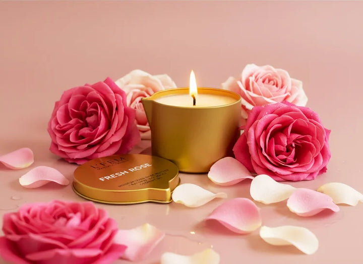 L’FEM Massage Candle 8oz (Single or 72 Pieces) – Spa Oil Candle