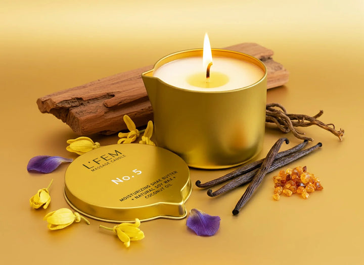 L’FEM Massage Candle 8oz (Single or 72 Pieces) – Spa Oil Candle