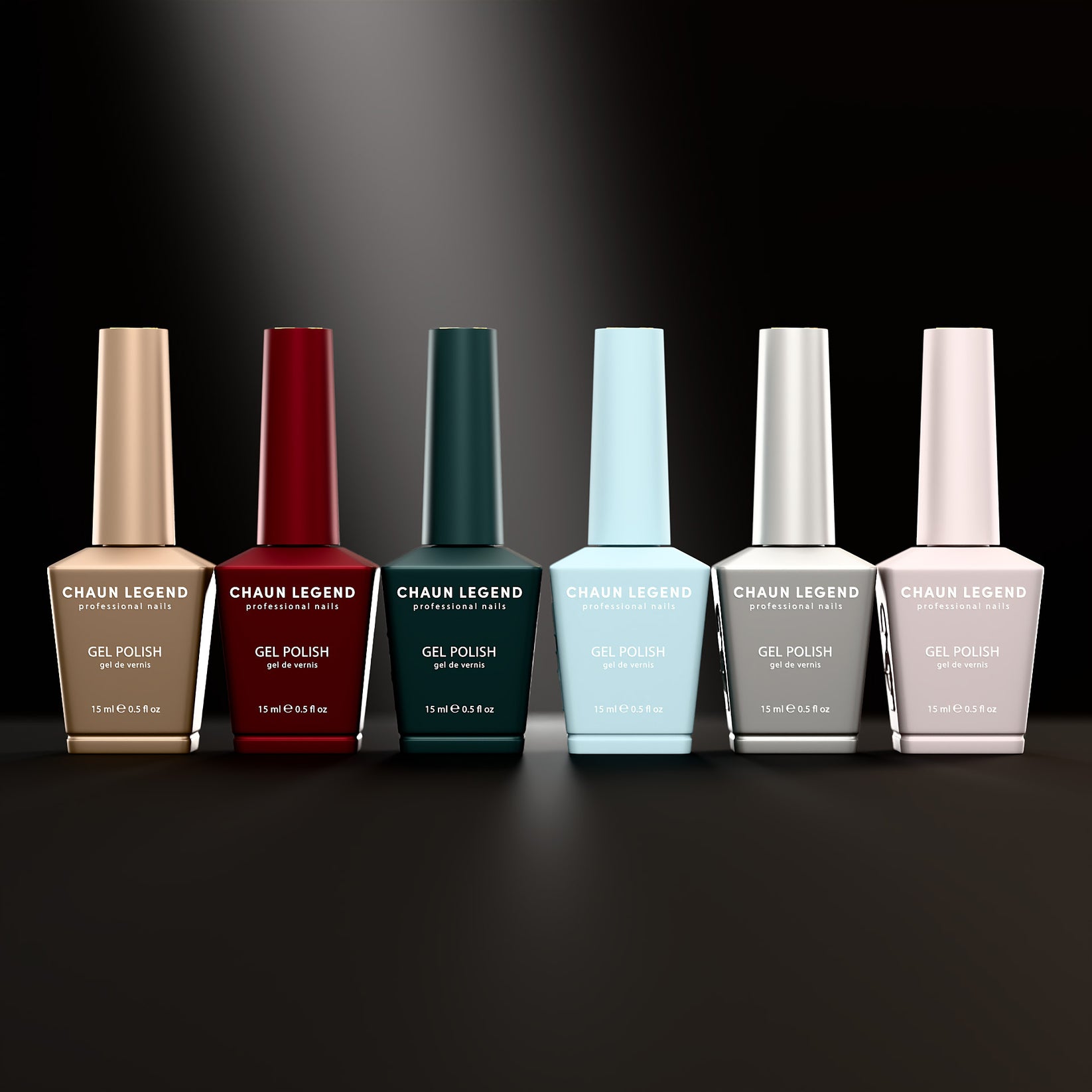 Chaun Legend V.2 Gel 6pc Bundle - Holiday Collection Special – NAILMALL