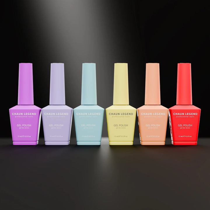 Chaun Legend Gel 6pc Bundle - Spring Collection Special