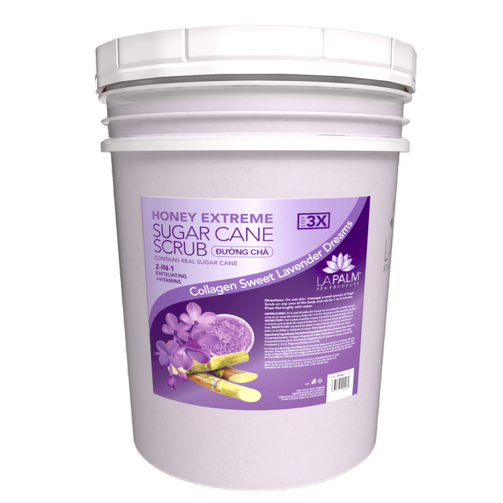 La Palm Honey Extreme Sugar Cane Collagen Scrub | Professional Exfoliating Scrub