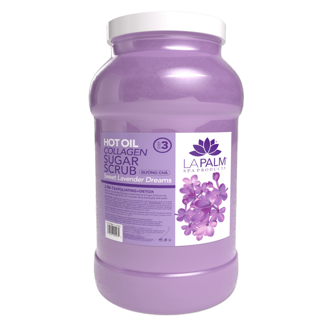 LA PALM Hot Oil Sugar Scrub - Sweet Lavender Dreams