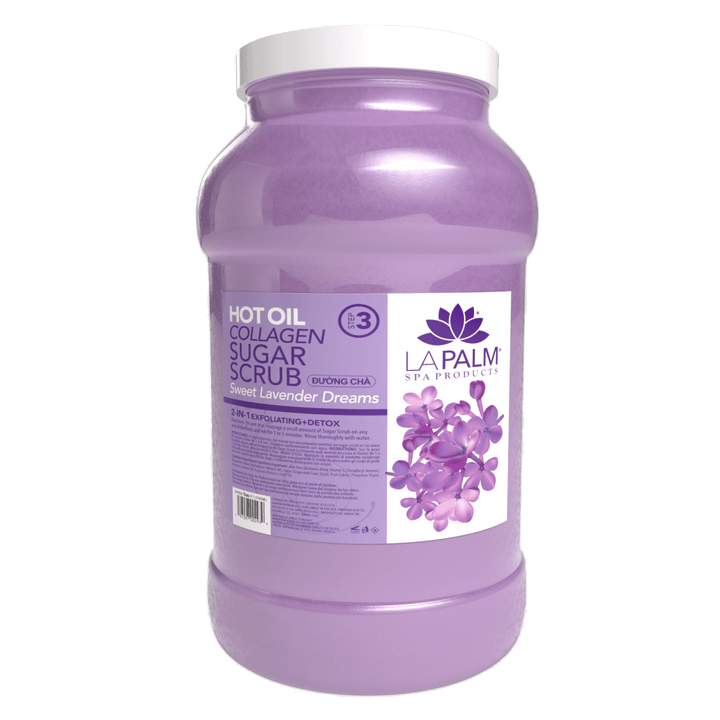LA PALM Hot Oil Sugar Scrub - Sweet Lavender Dreams