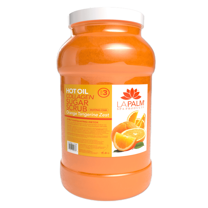 LA PALM Hot Oil Sugar Scrub - Orange Tangerine Zest