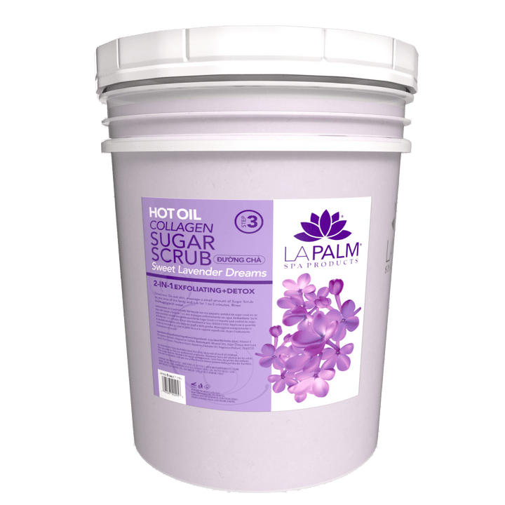 LA PALM Hot Oil Sugar Scrub - Sweet Lavender Dreams