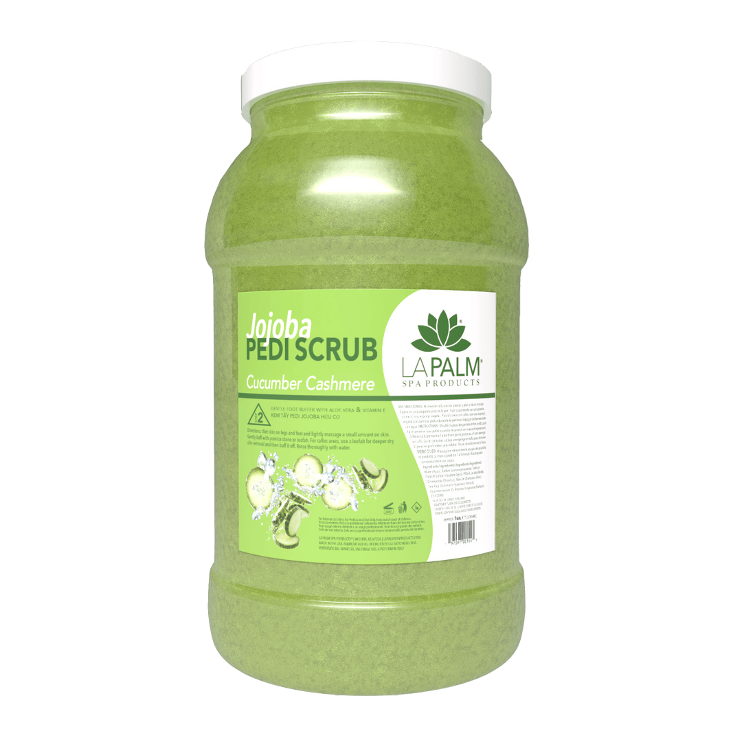 LA PALM Jojoba Pedi Scrub - Cucumber Cashmere