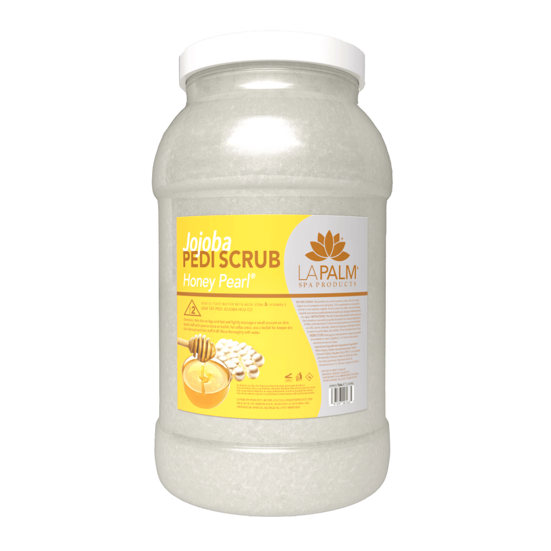 LA PALM Jojoba Pedi Scrub - Honey Pearl