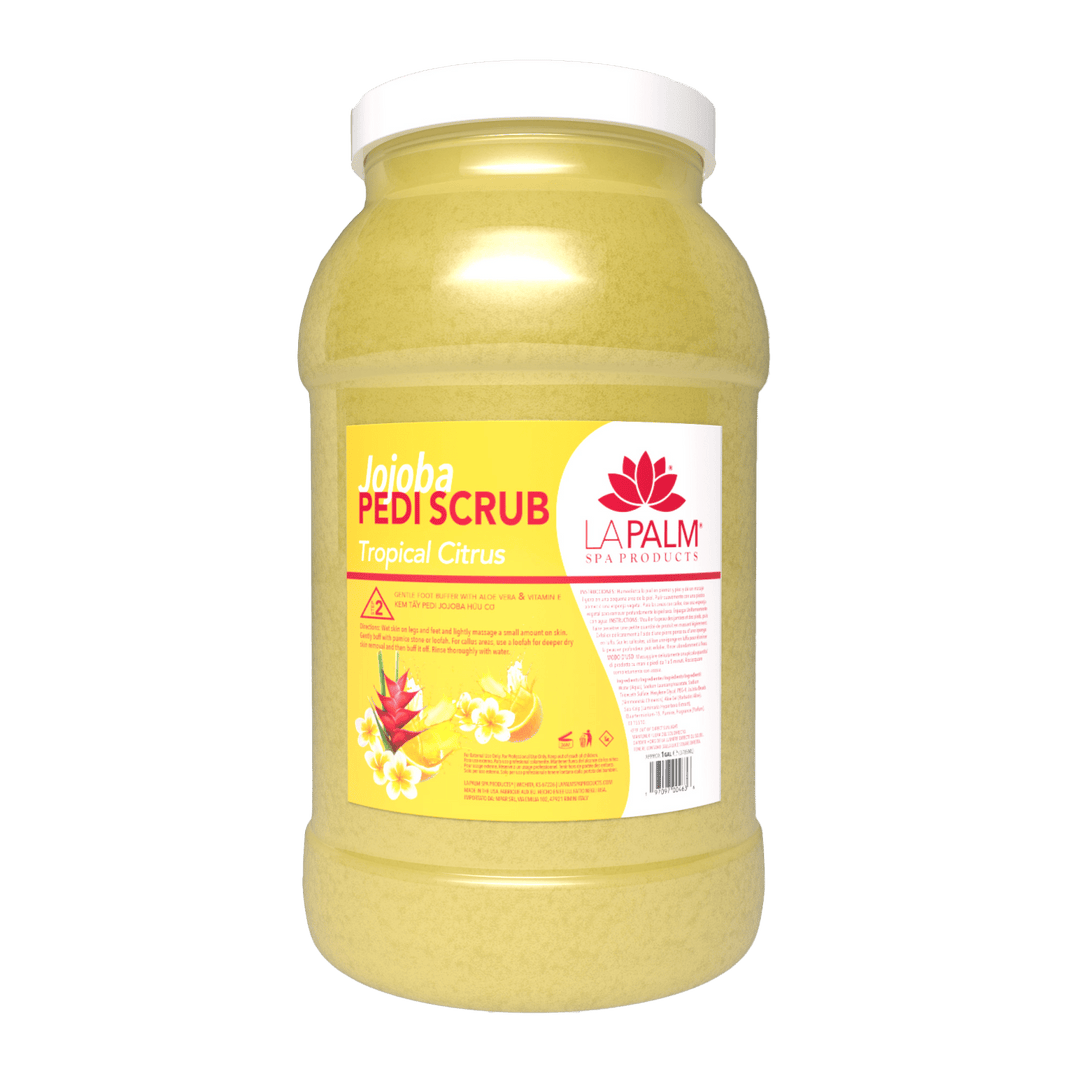 LA PALM Jojoba Pedi Scrub - Tropical Citrus