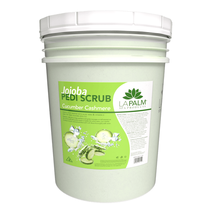 LA PALM Jojoba Pedi Scrub - Cucumber Cashmere