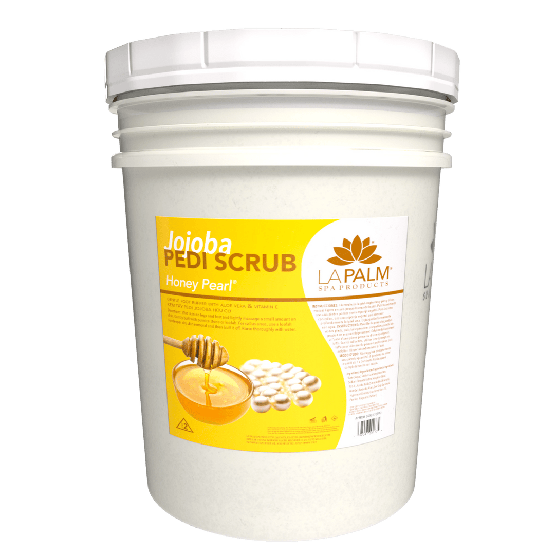LA PALM Jojoba Pedi Scrub - Honey Pearl